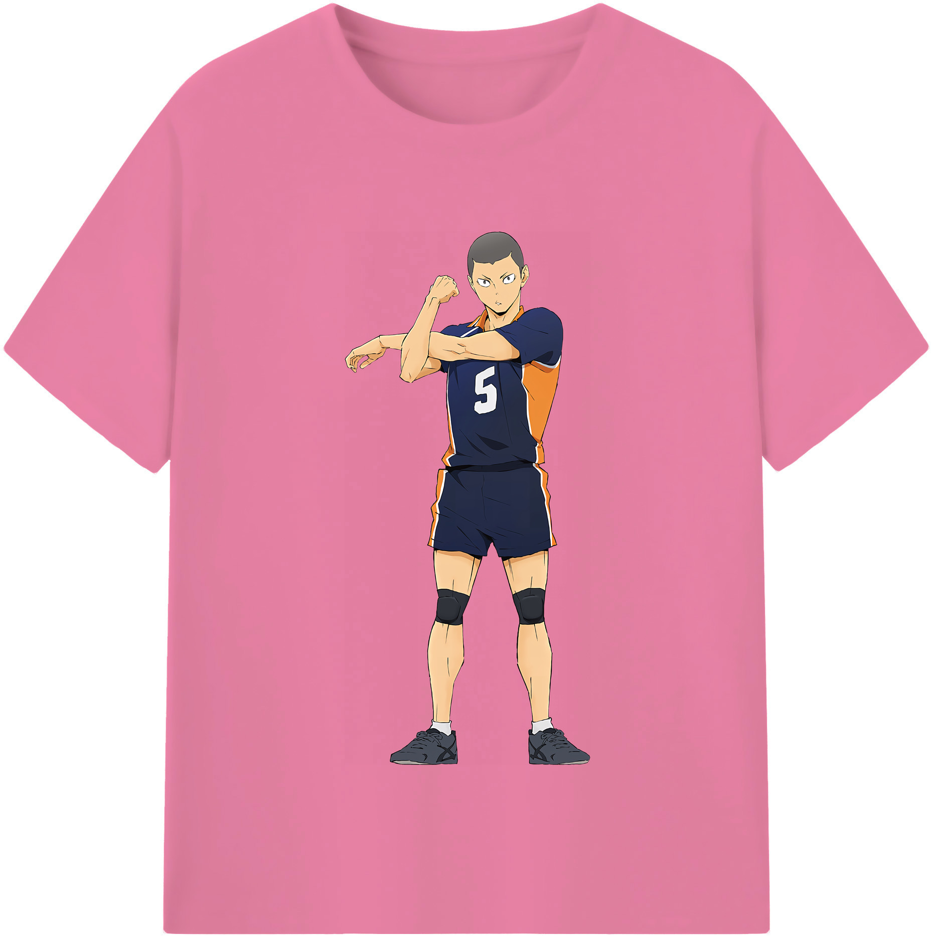（画像用） ハイキュー!! Haikyu!! 綿100％半袖Tシャツ（フロントプリント）